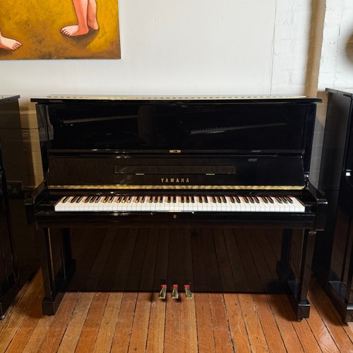 Yamaha u1a upright piano black - u1a,