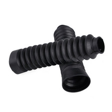 2Pcs Motorcycle Rubber Front