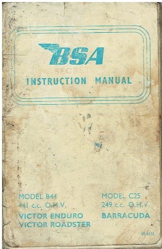 Bsa b44 victor - b44, enduro
