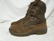 British Army RAF Military Issue YDS Falcon Suede Desert Combat Boots Size 8 M T4