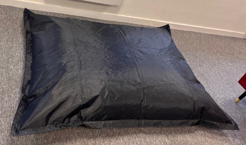 Giant black bean bag - giant,