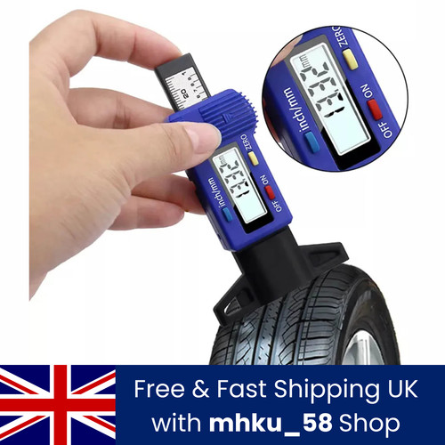 Digital tyre tread depth - digital,