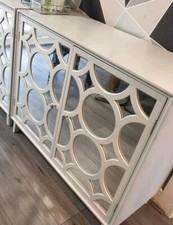 Mirrored sideboard cabinet - sideboard,