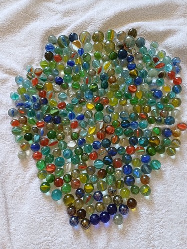 Joblot vintage marbles just - vintage,