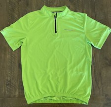Muddy Fox Mountain Bike Cycling Jersey 1/4 Zip Green Size XL 