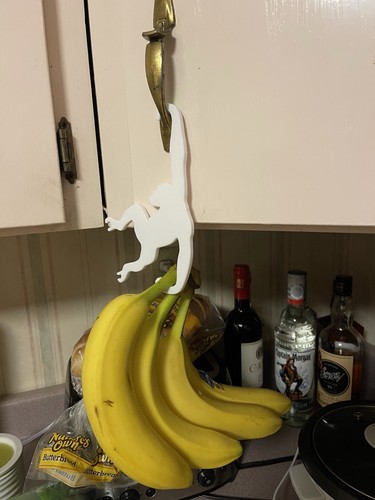 Monkey banana hanger 3d - hanger, –