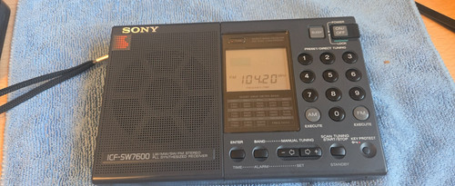 Sony icf sw7600 shortwave - sony,