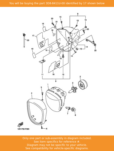 Yamaha holder 3d8 - holder,, 2,