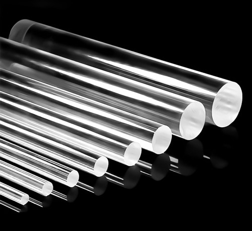 Clear acrylic perspex round - clear,