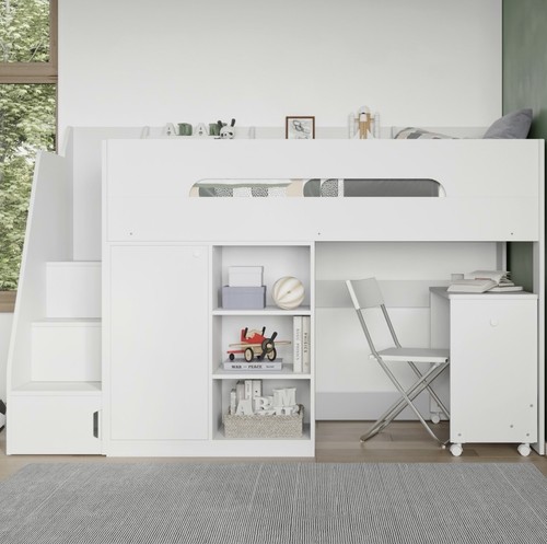 Kids white high sleeper - kids,