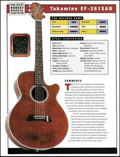Takamine EF-261SAN + Tacoma