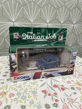 Corgi The Italian Job Blue Mini and Driver Figure with Gold Bars. Unopened!