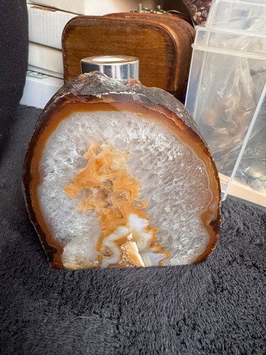 Agate geode diffuser crystal - geode,