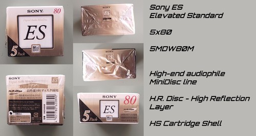 Sony 5x80min 5mdw80m new - sony, es