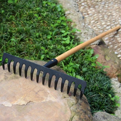 Garden rake head - garden,