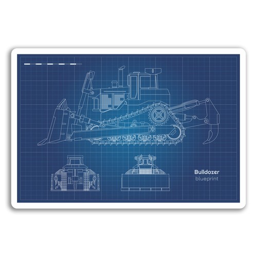 10cm bulldozer vinyl - 2,