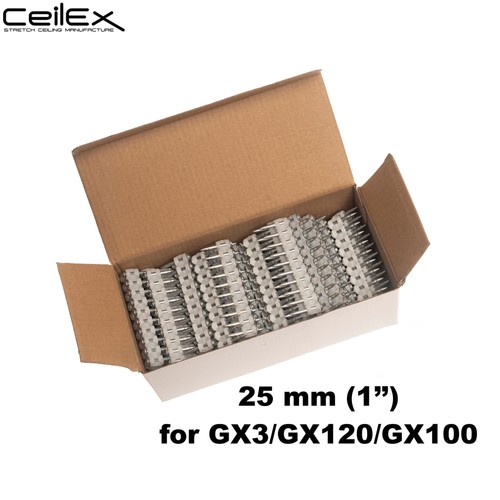 1000x collated concrete nails - collated,