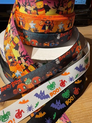 Various halloween ribbons sold - halloween,