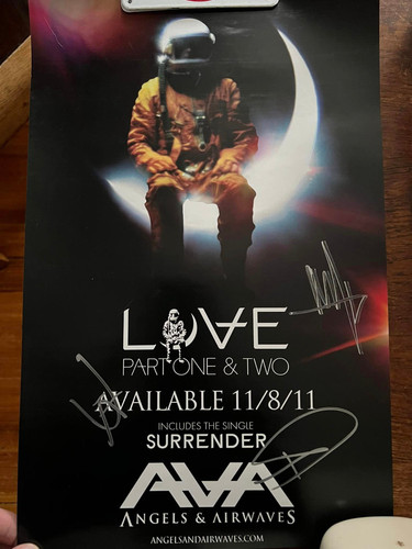 Angels and airwaves signed - angels,