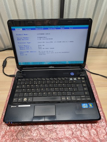 Fujitsu lifebook lh531 - lh531,