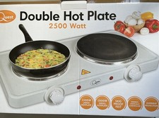 Quest Double Electric Hob Hot