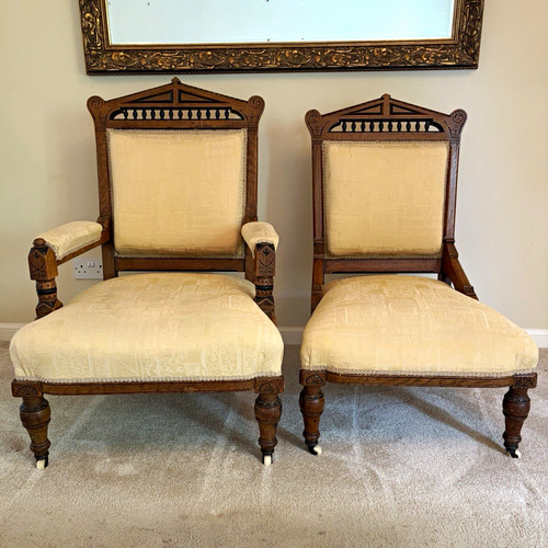 Pair his and - pair, victorian