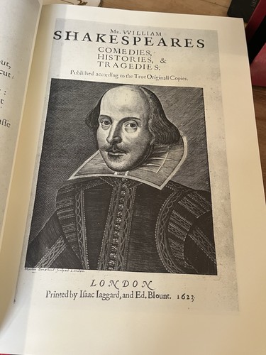 The first folio - folio, of