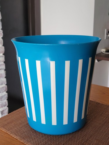 Vtg 1970s blue striped deka - 1970s,