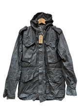 Black SAS Army Issue Black Rip Stop Combat Tactical Smock Jacket 46" Chest #314