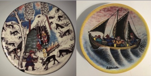 Arabia finland wall plates - finland,
