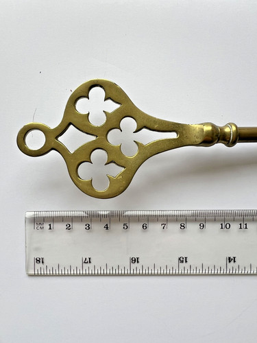 Vintage trident brass toasting - brass,