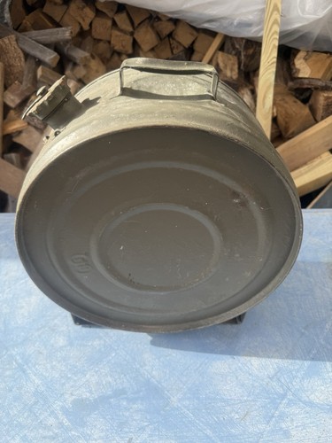 Vintage schmid fuel petrol can - fuel,