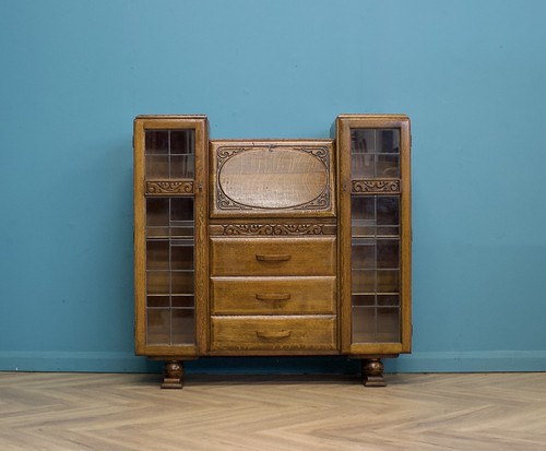 Vintage oak art - vintage, deco