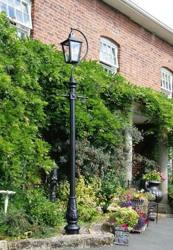 Black lincoln swan neck - black, lamp