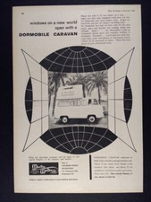 1961 Thames 15 Dormobile Caravan Conversion vintage print Ad