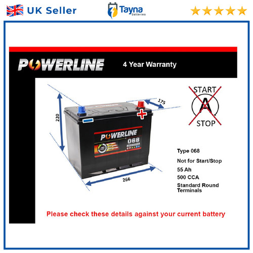 Battery fits fiat 130 - battery, 71