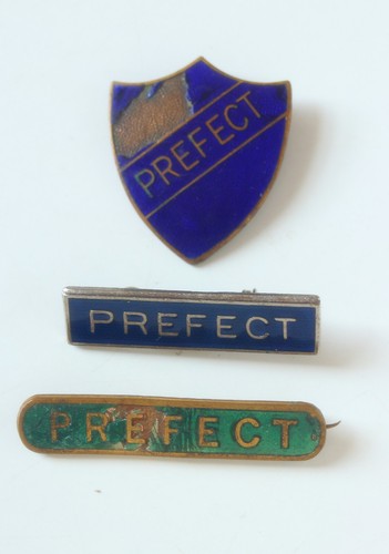 Vintage enamel prefect - enamel,