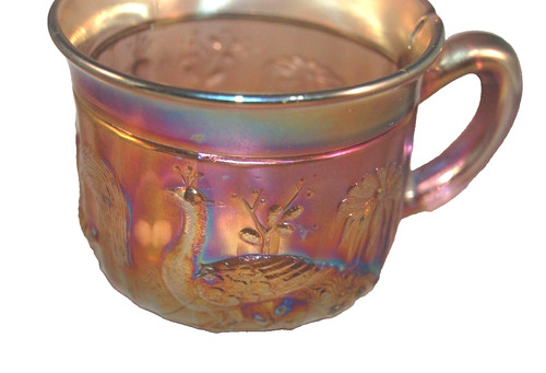 Rare carnival glass lavender - ,