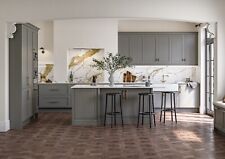 New, NOT ex-display - Dust Grey Painted Solid Wood Complete Kitchen Units DIY
