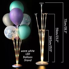 LED Light Balloon Stand Warm Light 72cm Holder Kit Support Base Table Wedding
