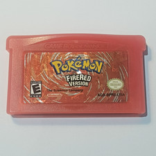 Pokemon Fire Red Loose✨EXCELLENT✨Nintendo Gameboy Advance GBA ✅TESTED + SAVES