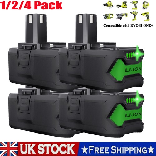4pcs 0ah for ryobi 18v - for,