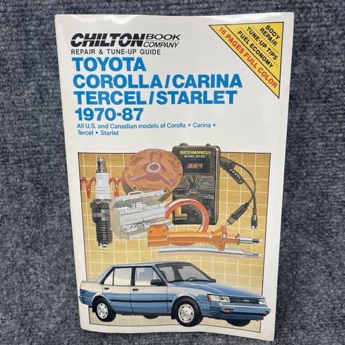 Toyota corolla carina tercel - toyota,