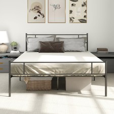 HOMCOM King Metal Bed Frame