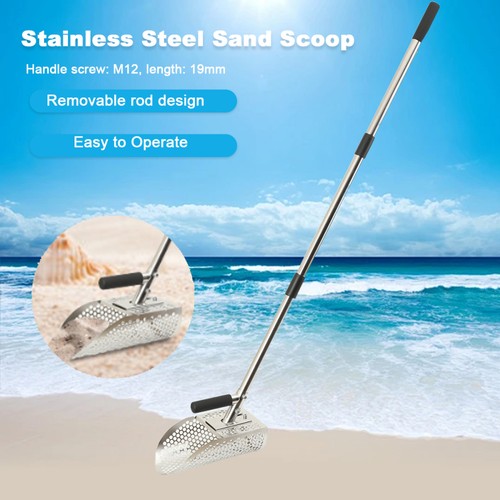 Detector sand scoop stainless - sand,