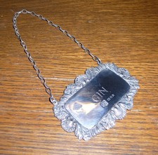 Vintage Solid Silver Gin