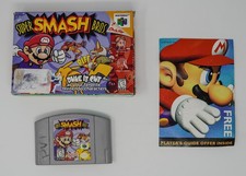Super Smash Brothers GAME & BOX (No Manual) Nintendo N64