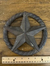 Cast Iron Roped Star - 6 3/4"
