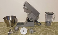 Kenwood Chef Classic KM330 Food Mixer Stainless Steel Bowl +  Attachments
