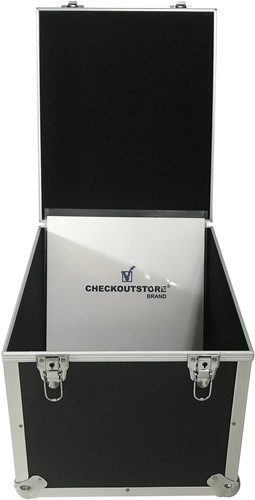 Used black aluminum lp - used,